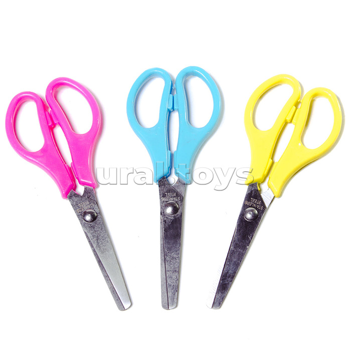 
Ножницы детские, 13 см, пластиковая ручка, закругленные концы,"Game - 2"