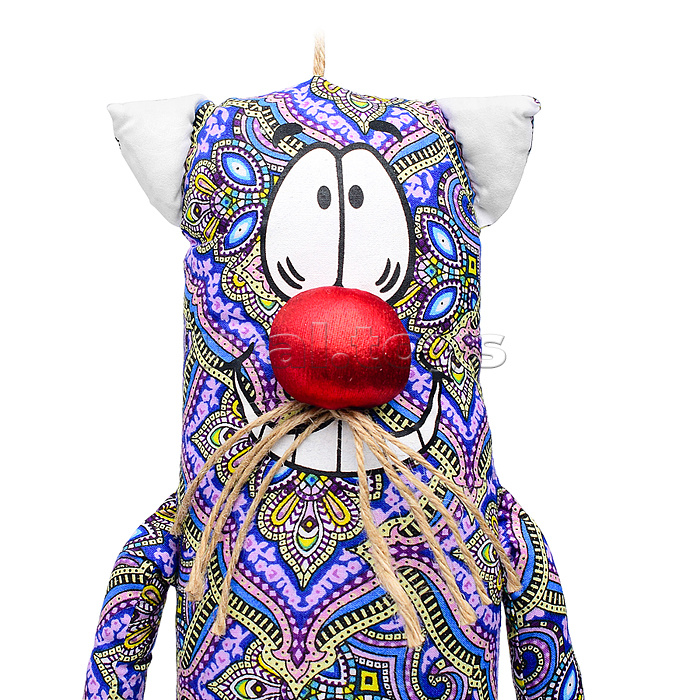Игрушка мягкая  "Кот Арлекин"