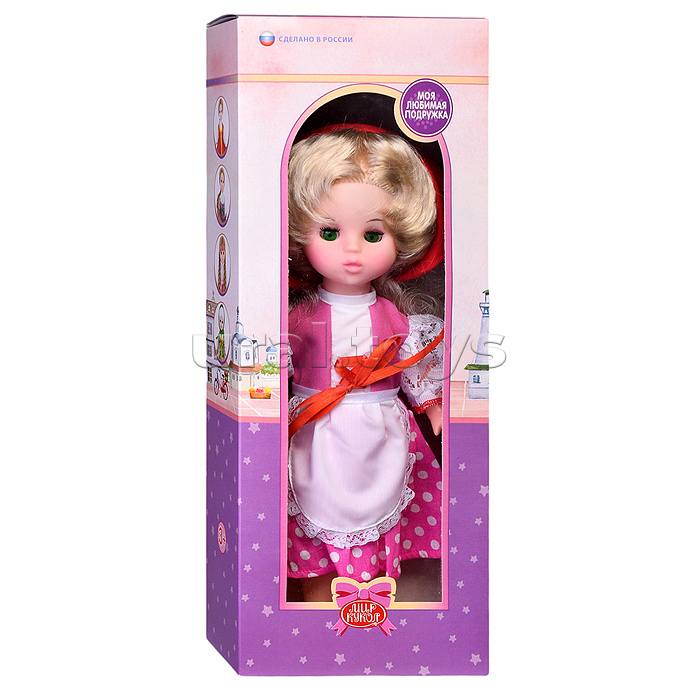 Кукла Красная шапочка 35 см., в коробке