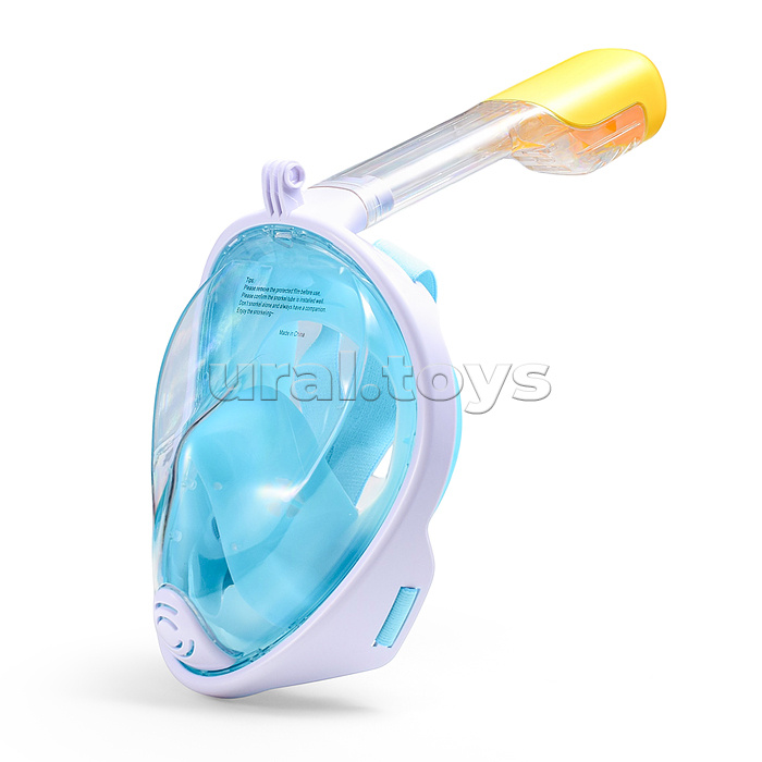 Маска для плавания и снорклинга с креплением для камеры