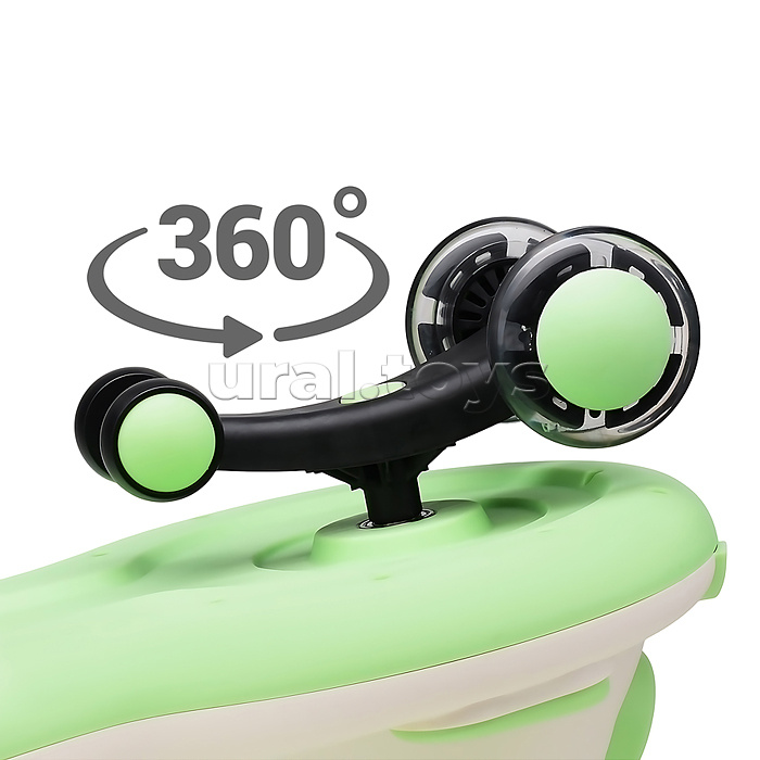 Каталка-бибикар в коробке (зеленый)