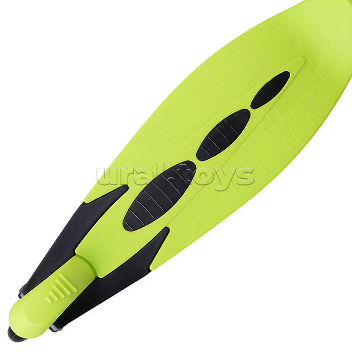 Самокат трёхколёсный ROCKET колёса PU, цвет салатовый