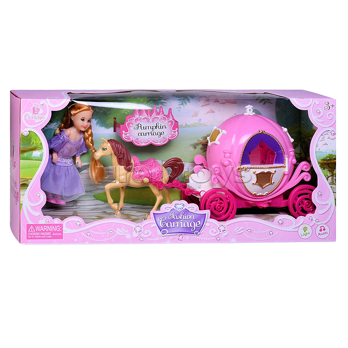 Набор карета "Сказка на колесах" в коробке