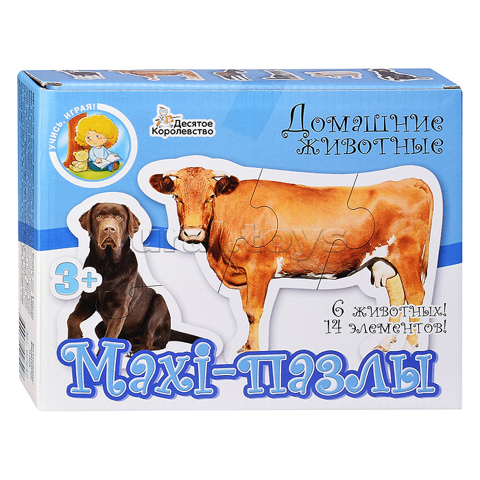 Пазлы 14 Maxi "Домашние животные" Пазлы 14 Maxi "Домашние животные"