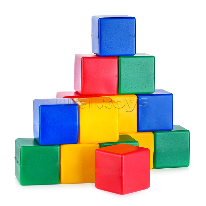 Набор кубики 16 шт, в пленке