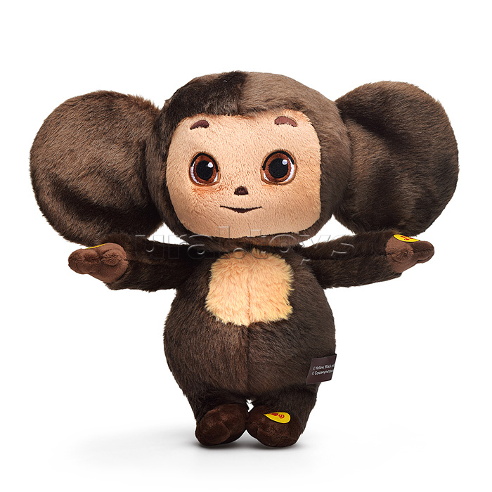 Игрушка мягкая Чебурашка 30 см, муз чип. в пакете