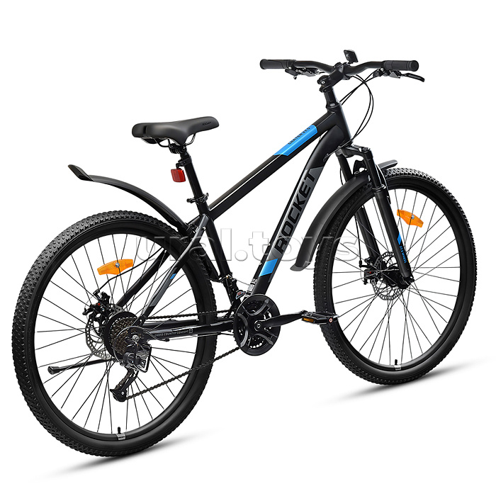 Велосипед 27,5" Rocket Crater 27.5, цвет черный, размер 18"