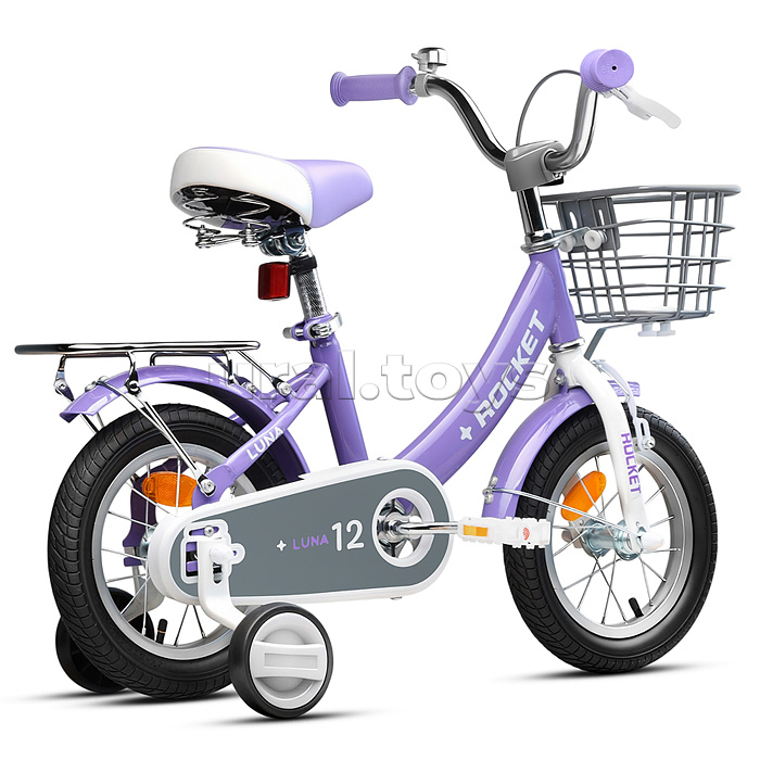 Велосипед 12" Rocket Luna, цвет сиреневый