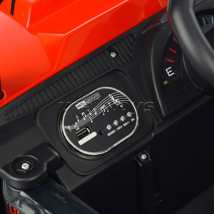 Электромобиль "Спорт" на аккумуляторе, в коробке (красный)