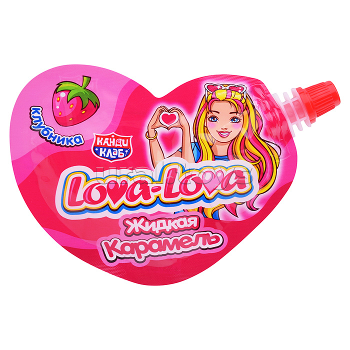 Жидкая карамель "Lova-Lova" ассорти 20гр*30шт