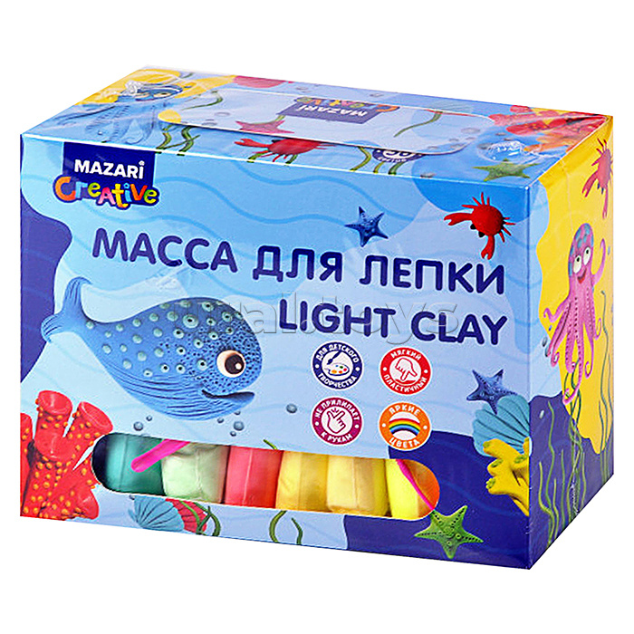 Mасса д/лепки, 36цв, стек 3шт.