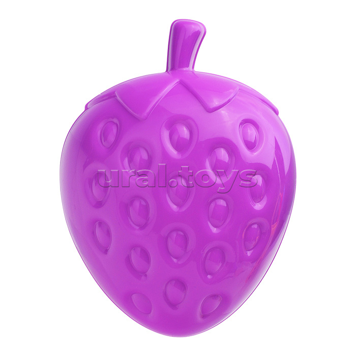 Набор "Простоквашино" №7: ведро малое с наклейкой, совок №2, грабельки №2, формочка (клубника)