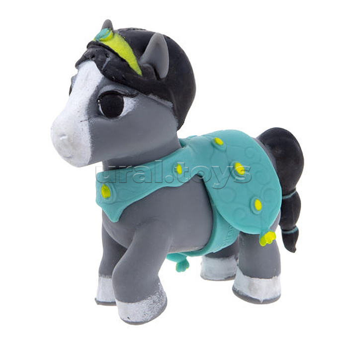 Пони на фасоне "Жасмин" (пони тянущиеся в костюмчиках 10см) пакет с окном