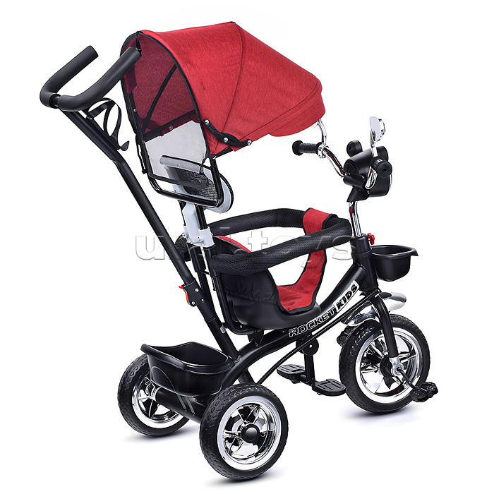 Велосипед 3-х колесный, красный