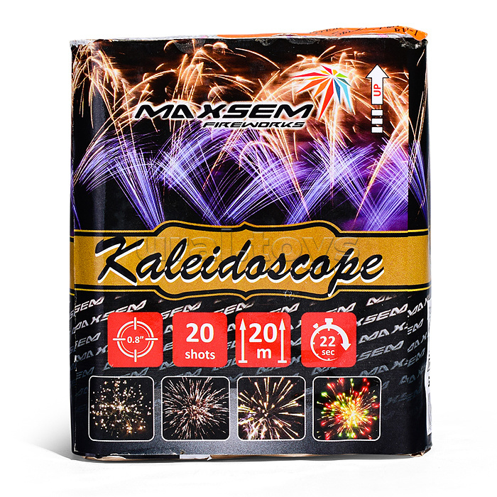 Батарея салютов "Kaleidoscope" (0,8" х 20 залп.) * в кор. 18 шт. Срок до 01.02.28