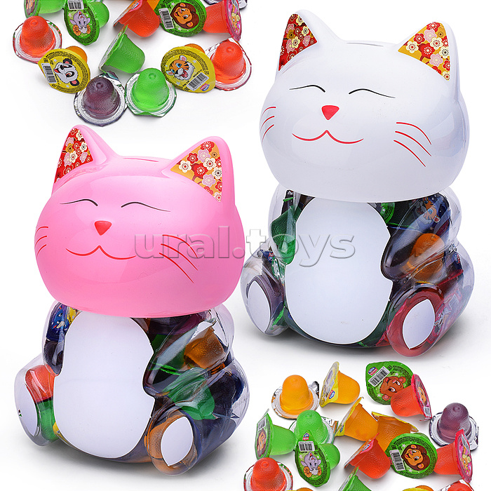 Десерт желейный "Канди клаб" ассорти (Кошка) 13гр (100шт)