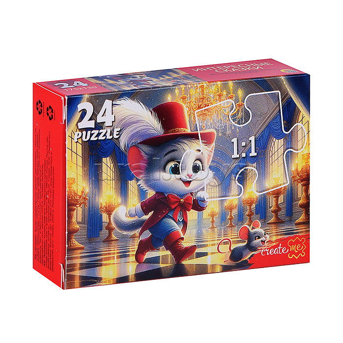 Пазлы 24 "Интересные сказки"