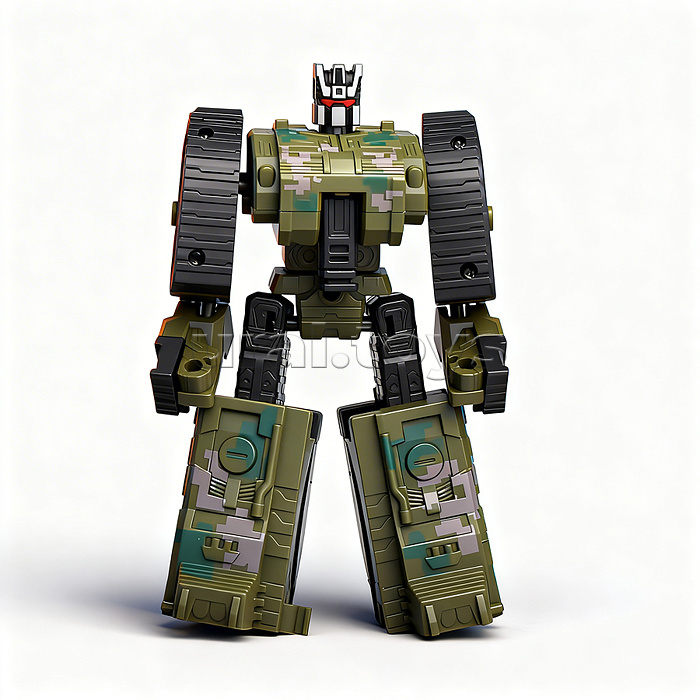 Робот трансформирующийся в танк, в коробке