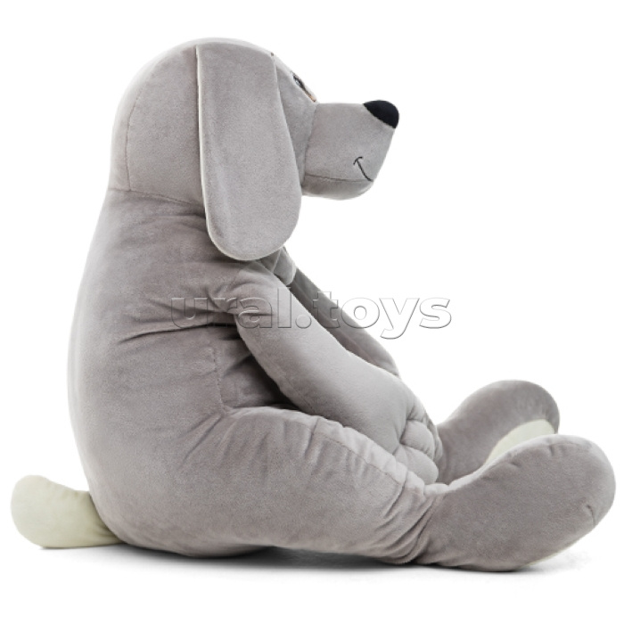 Собака Чарли, 70см (сидя 35 см), серый Собака Чарли, 70см (сидя 35 см), серый