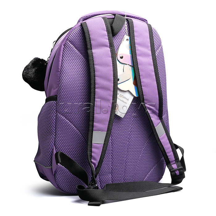 Рюкзак школьный с обвесом (/1 лаванда)