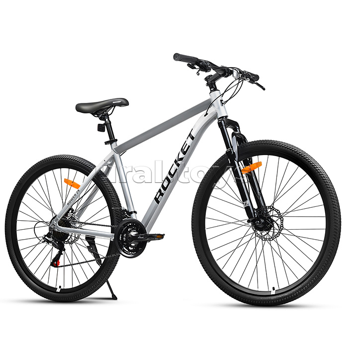 Велосипед 29" Rocket Rower, цвет серый, размер 19"