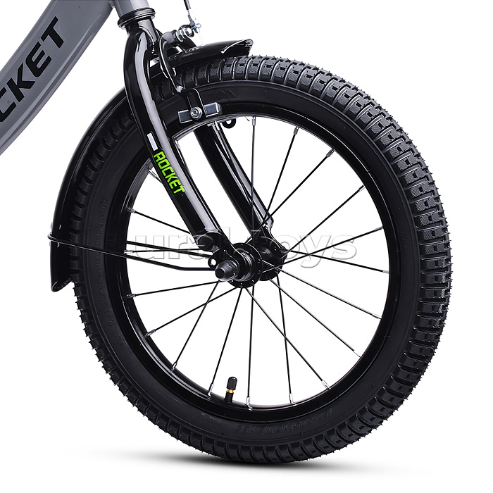 Велосипед 16" Rocket Gem, цвет серый