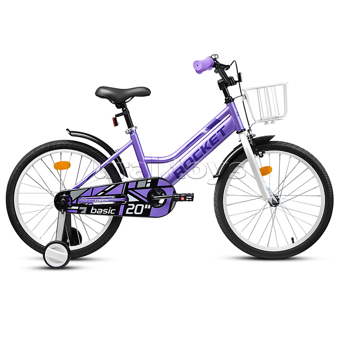 Велосипед 20" Rocket Basic, цвет сиреневый