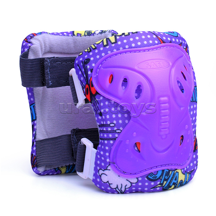 Комплект защиты для катания (цвет фиолетовый)