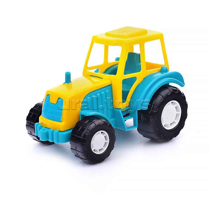 Трактор пластмассовый 21см. в ассорт.