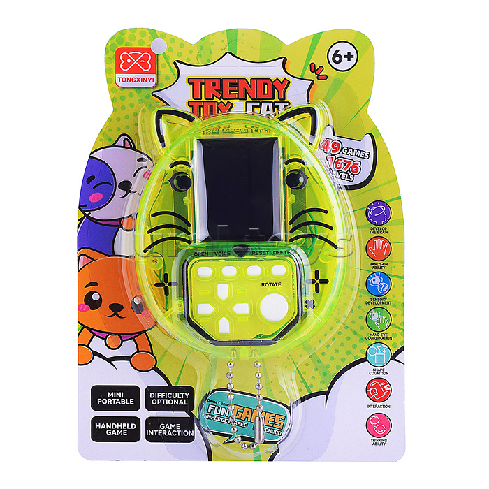 Игра электронная "Мой котик" в коробке Игра электронная "Мой котик" в коробке