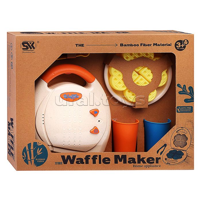 Набор посуды-бытовая техника "Вафельница" в коробке
