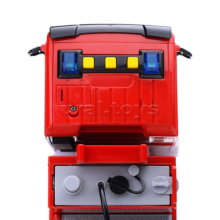 Машина "Пожарная с автолесницей" в коробке