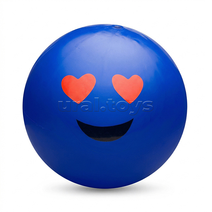 Мяч детский надувной "Смайлик" 60г.