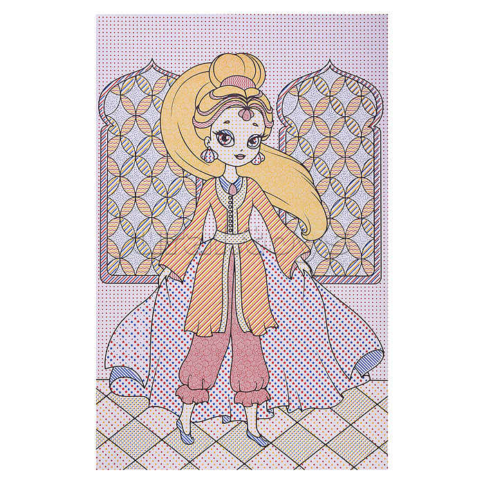 Водная макси-раскраска. Волшебный мир