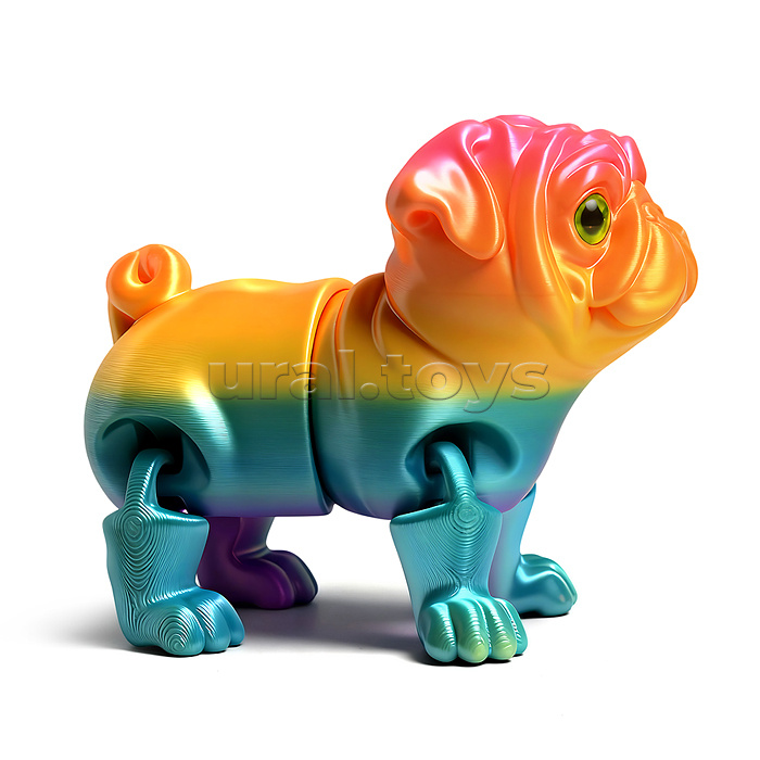 Игрушка-антистресс "Мопсик"