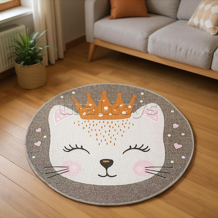 Ковер "Принцесса" дет. 1х1 круглый