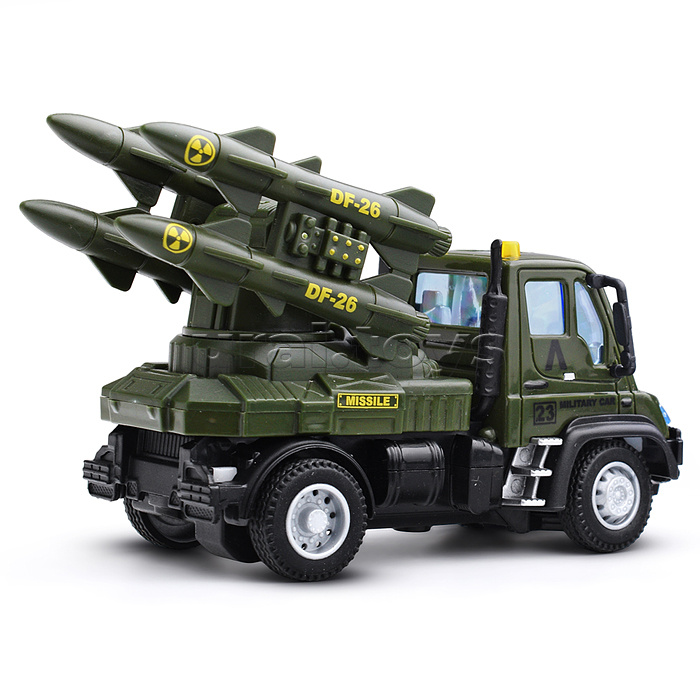 Машина "Военная. Ракетная установка" р/у, в коробке