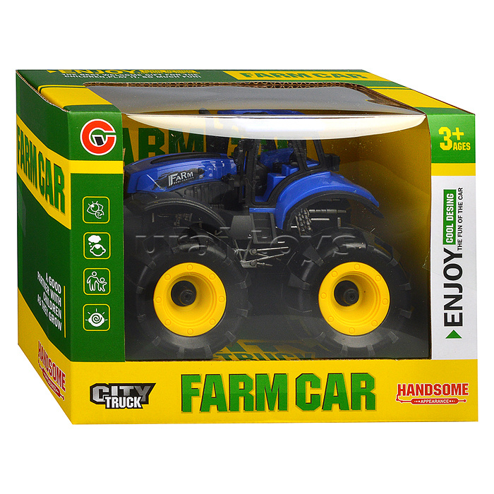 Трактор "Farm car-4" в коробке Трактор "Farm car-4" в коробке