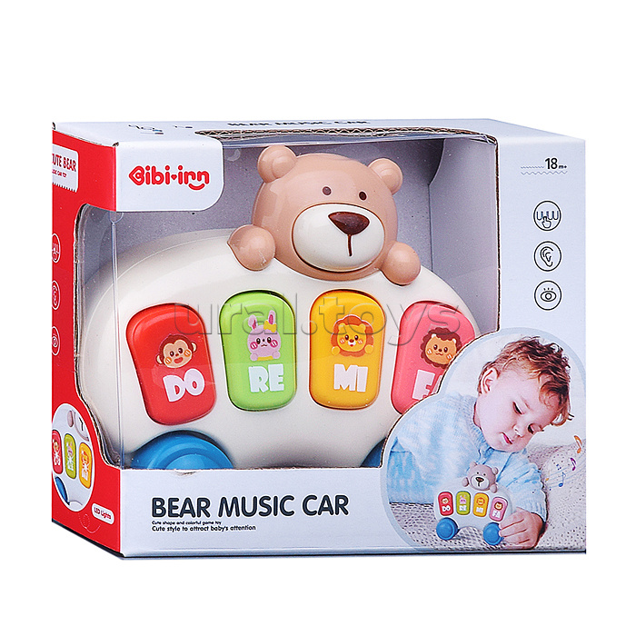 Игрушка развивающая "Медвежонок" в коробке