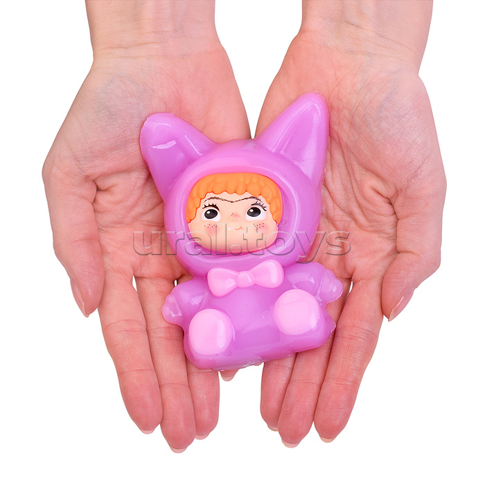 Игрушка-антистресс "Девочка-кошечка"