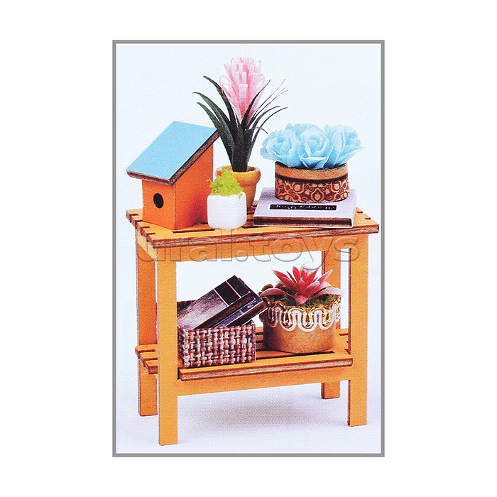 Конструктор "Цветочный дом 3D" в коробке