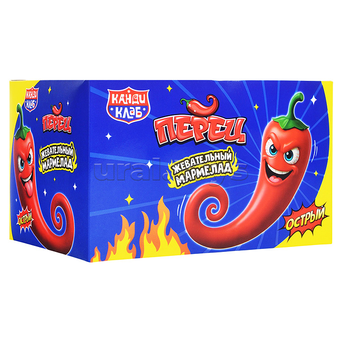 Жевательный мармелад "Crazy Gummy. Перец" вкус сладко-острый 20г*30 шт