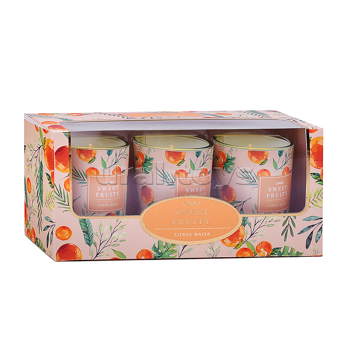 Набор свечей "Арома" (3шт.) в коробке