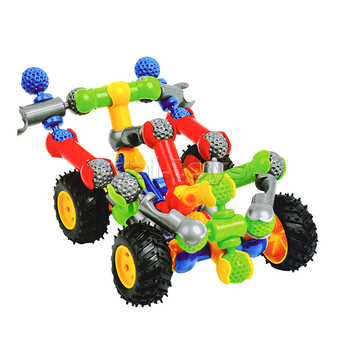 Конструктор "Супер гонка" (33 дет.) в коробке