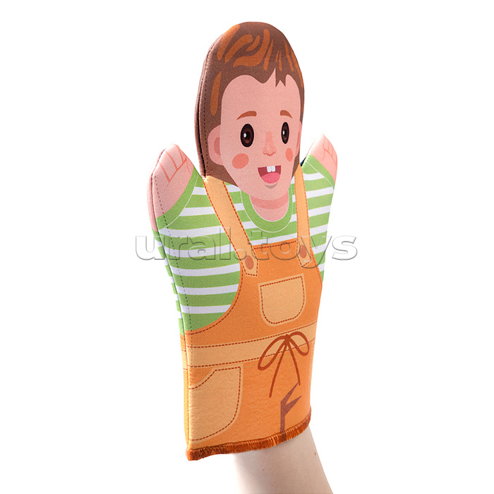 Домашний кукольный театр. Кукла-перчатка "Сын Коля"