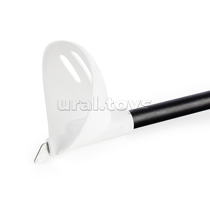 Лыжи подростковые "Ski Race" 140/105 см. унив.крепление "Цикл", с палками стеклопластик серые