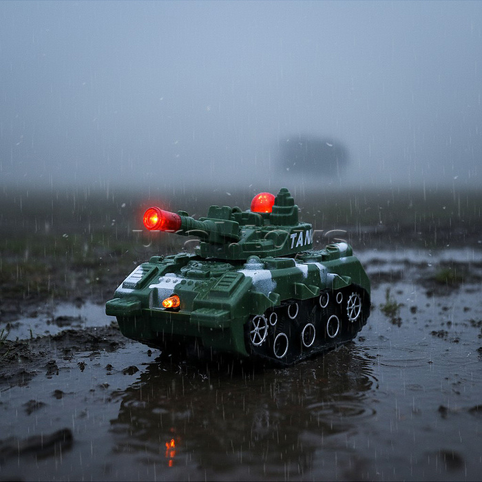 Танк "Броня" в коробке