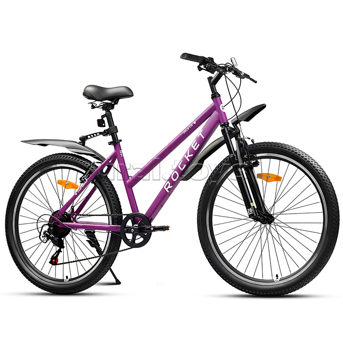 Велосипед 26" Rocket Vela 1.0, цвет вишневый, размер 17"