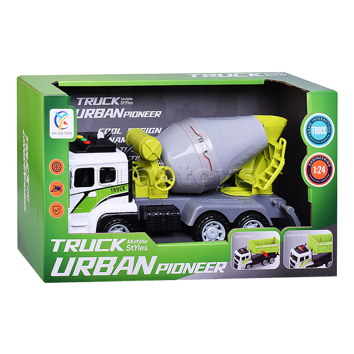 Машина "Цементовоз" в коробке