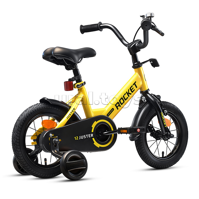 Велосипед 12" Rocket Juster, цвет желтый